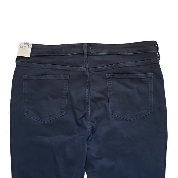 Anthropologie Pilcro Yaya Mid Rise Crop Flare Jeans 34 Tall - Picture 9 of 14